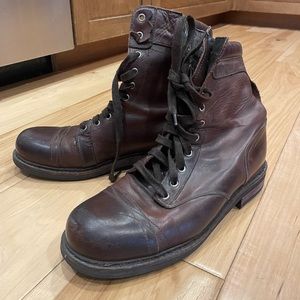 Mens DIESEL brown boots size 42 8/8.5